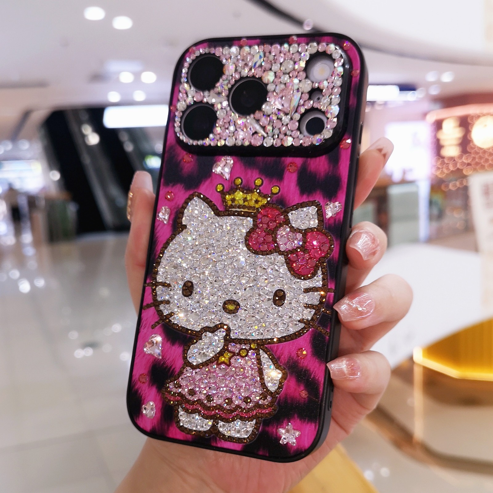 Handmade Minimalism Rhinestone iPhone Case Bling Crystal Cute Anime Phone Cover Handmade Minimalism Rhinestone iPhone Case Bling Crystal Cute Anime Phone Cover