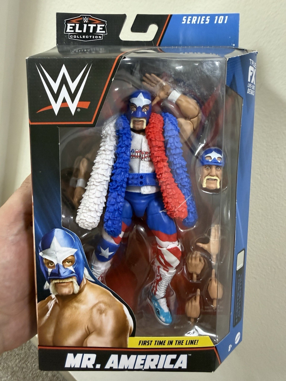 NEW Mattel WWE Elite Series 101 MR AMERICA figure MOC