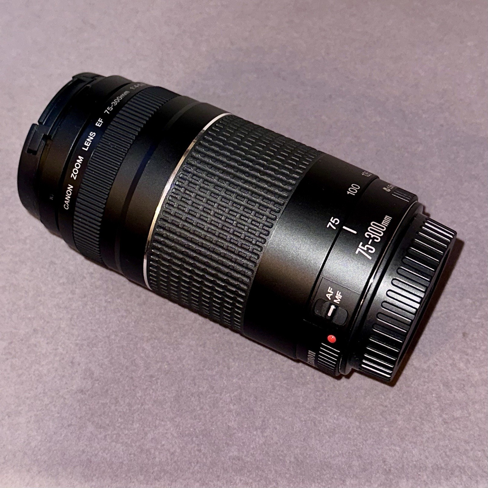 Canon EF 75-300mm f/4-5.6 Telephoto Zoom Lens | MF + AF | for Canon EOS DSLR Canon EF 75-300mm f/4-5.6 Telephoto Zoom Lens | MF + AF | for Canon EOS DSLR