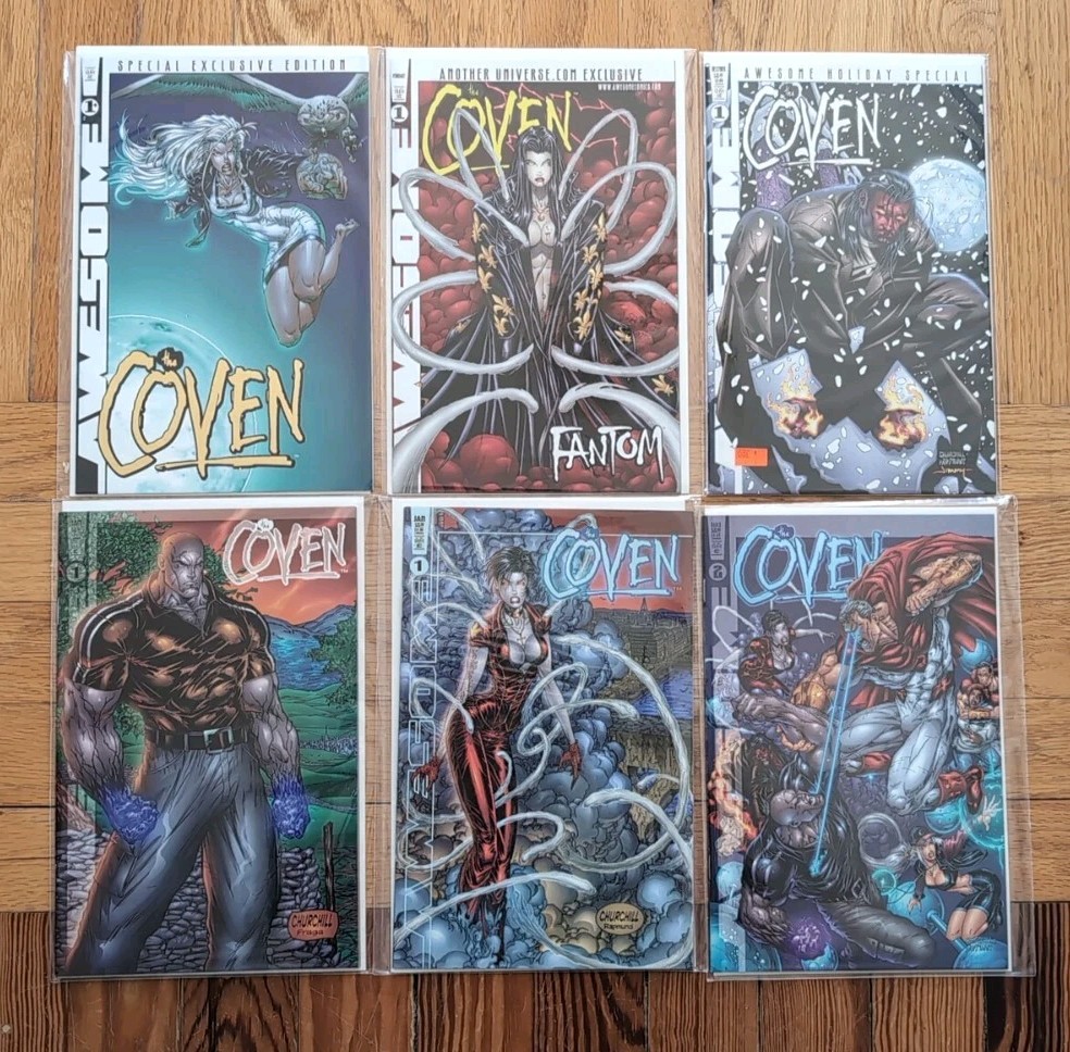 Lot Of 6 The Coven Awesome Comics