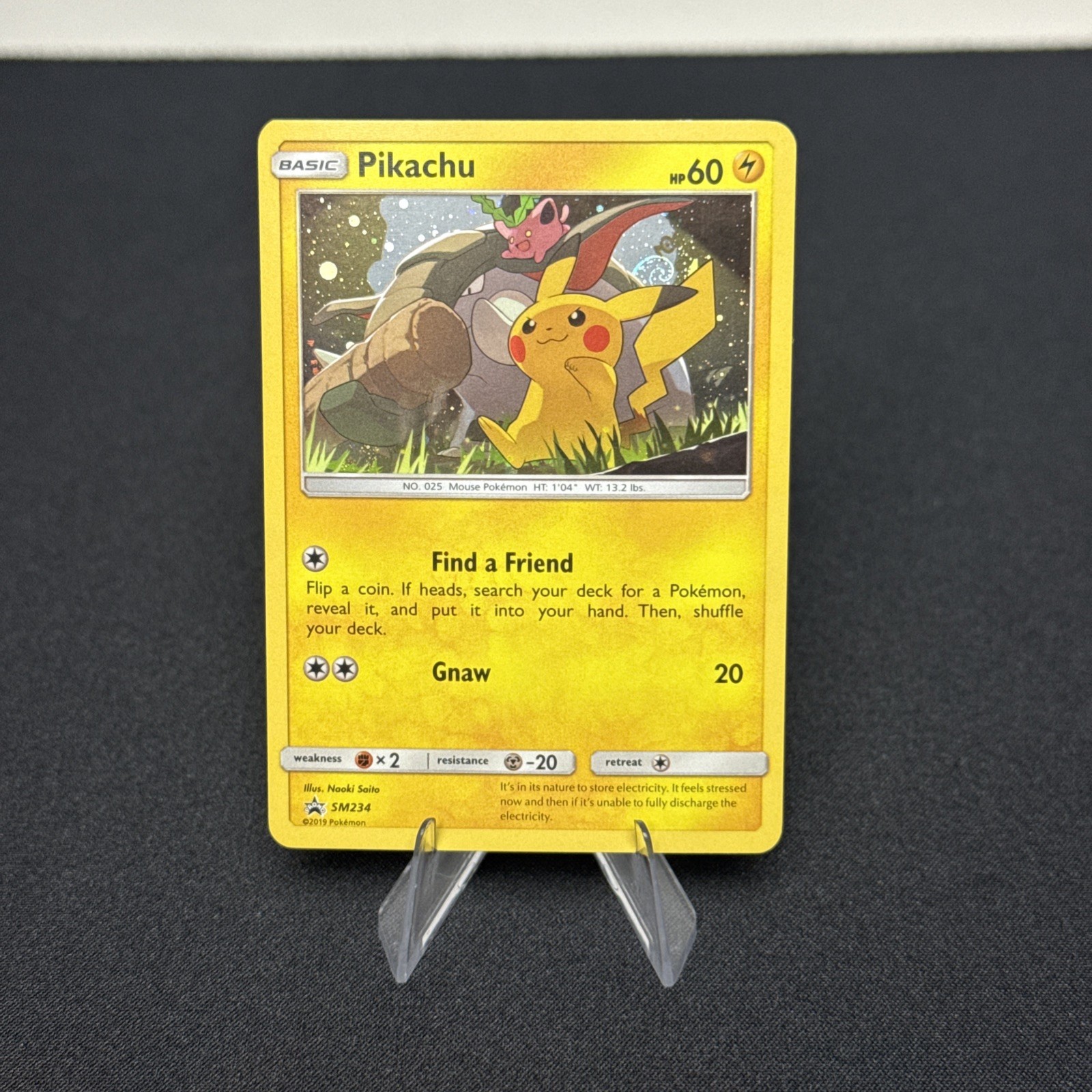 Pikachu COSMOS HOLO PROMO - SM234 Black Star Promos 2019 NM GALAXY SWIRL RARE Pikachu COSMOS HOLO PROMO - SM234 Black Star Promos 2019 NM GALAXY SWIRL RARE