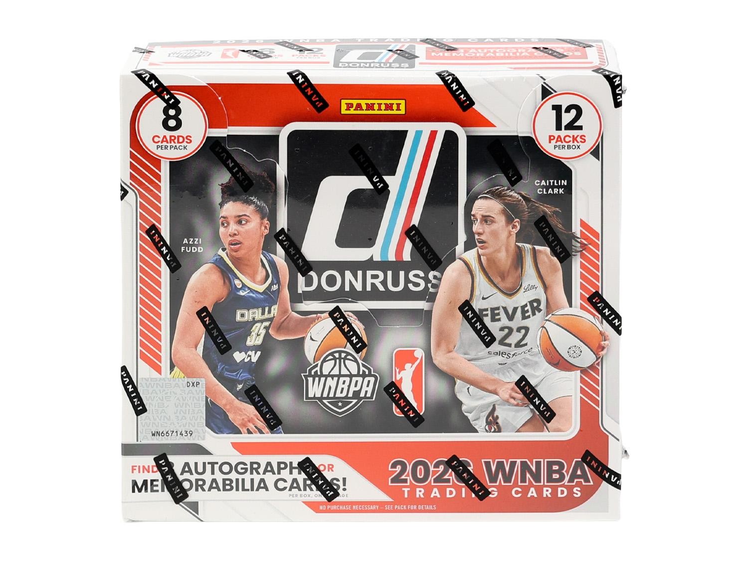 2025/26 PANINI DONRUSS WNBA BASKETBALL HOBBY BOX