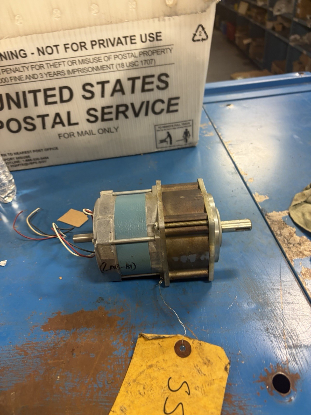 Superior Electric SS241LEG12 SLO-SYN Synchronous Motor 120 VAC USED