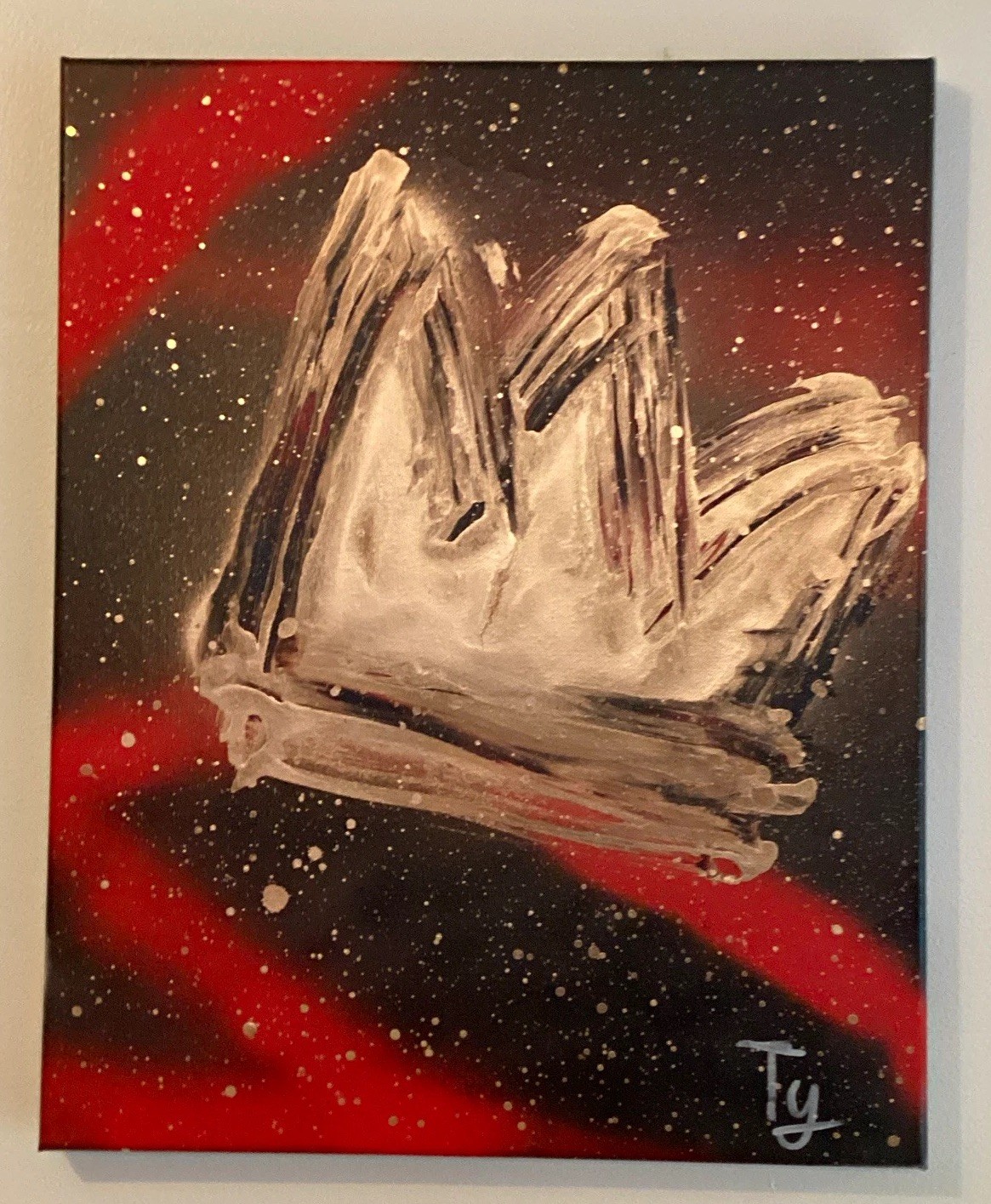 Lost Crown Spray Paint Unframed Single Piece Lost Crown Spray Paint Unframed Single Piece
