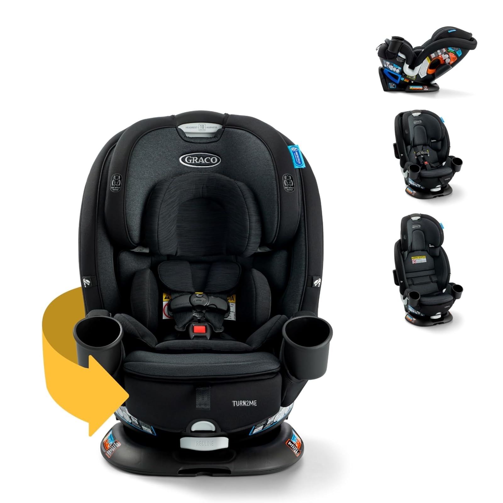 Graco Turn2Me 3 in 1 Rotating Car Seat Cambridge 100 lbs