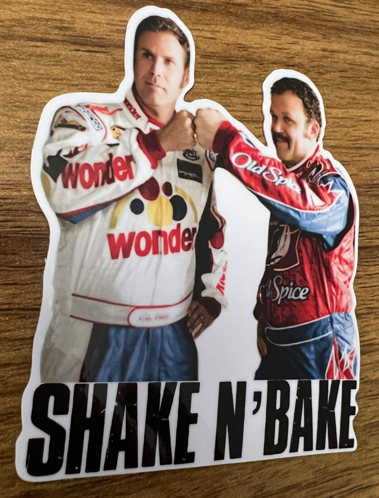 Talladega Nights | Ricky Bobby | Shake and Bake | Vinyl Sticker Decal