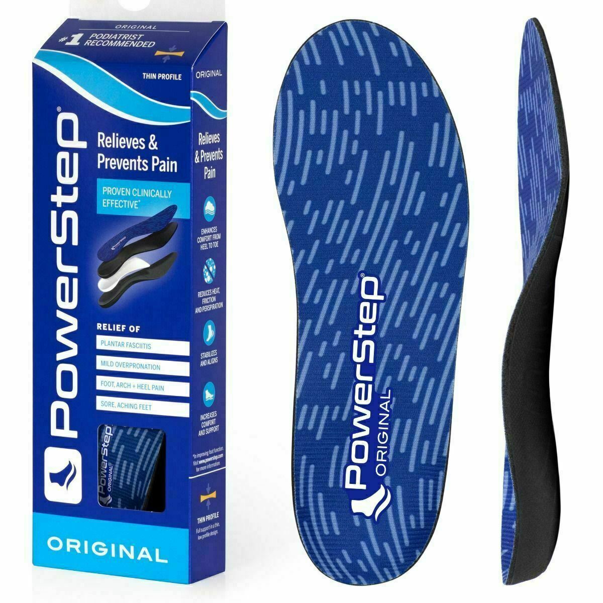 PowerStep Original Insole Full Length Orthotic Arch Supports-FSA HSA eligible PowerStep Original Insole Full Length Orthotic Arch Supports-FSA HSA eligible