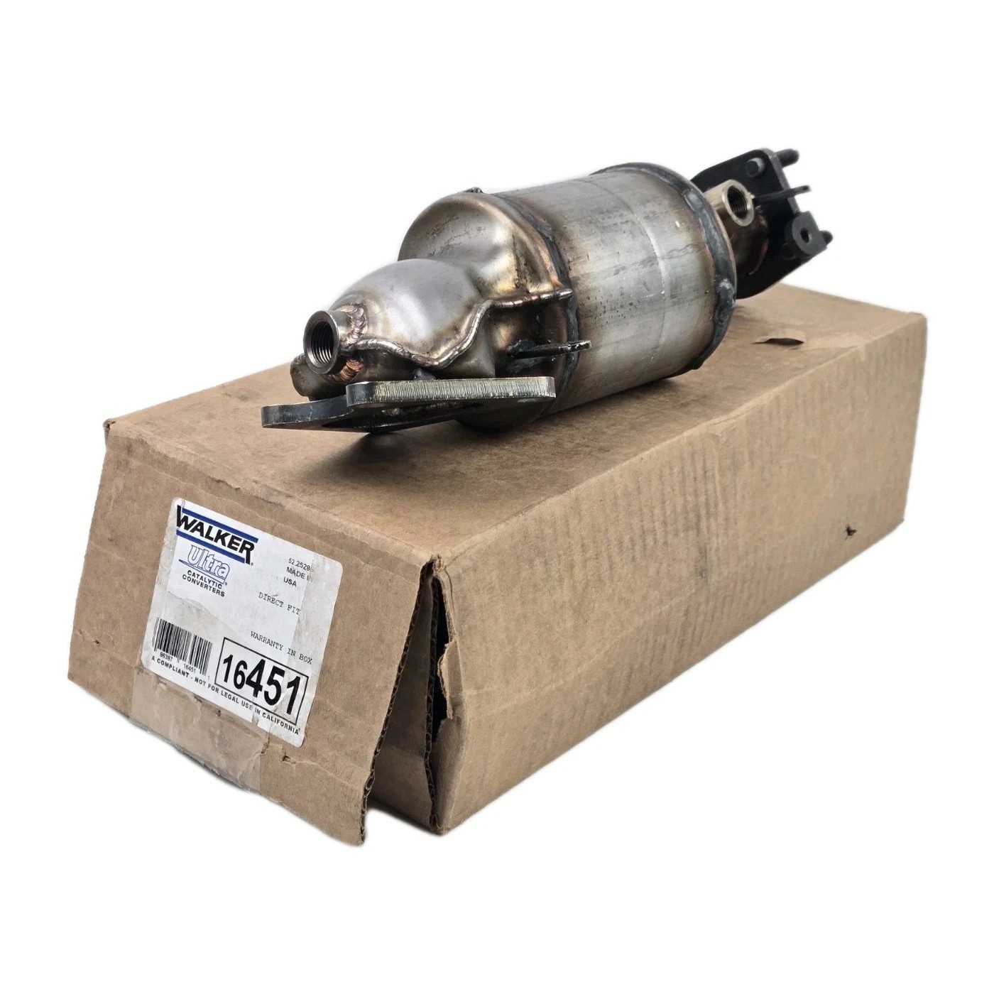 Walker 16451 Catalytic Converter  Exhaust Ultra EPA Direct Fit New