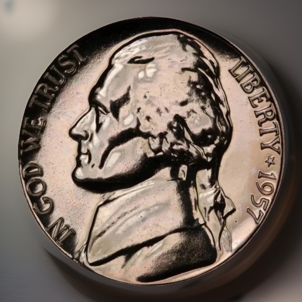 1957 5 Full Steps Gem Proof Jefferson Nickel | Beauties FAST SHIPPING