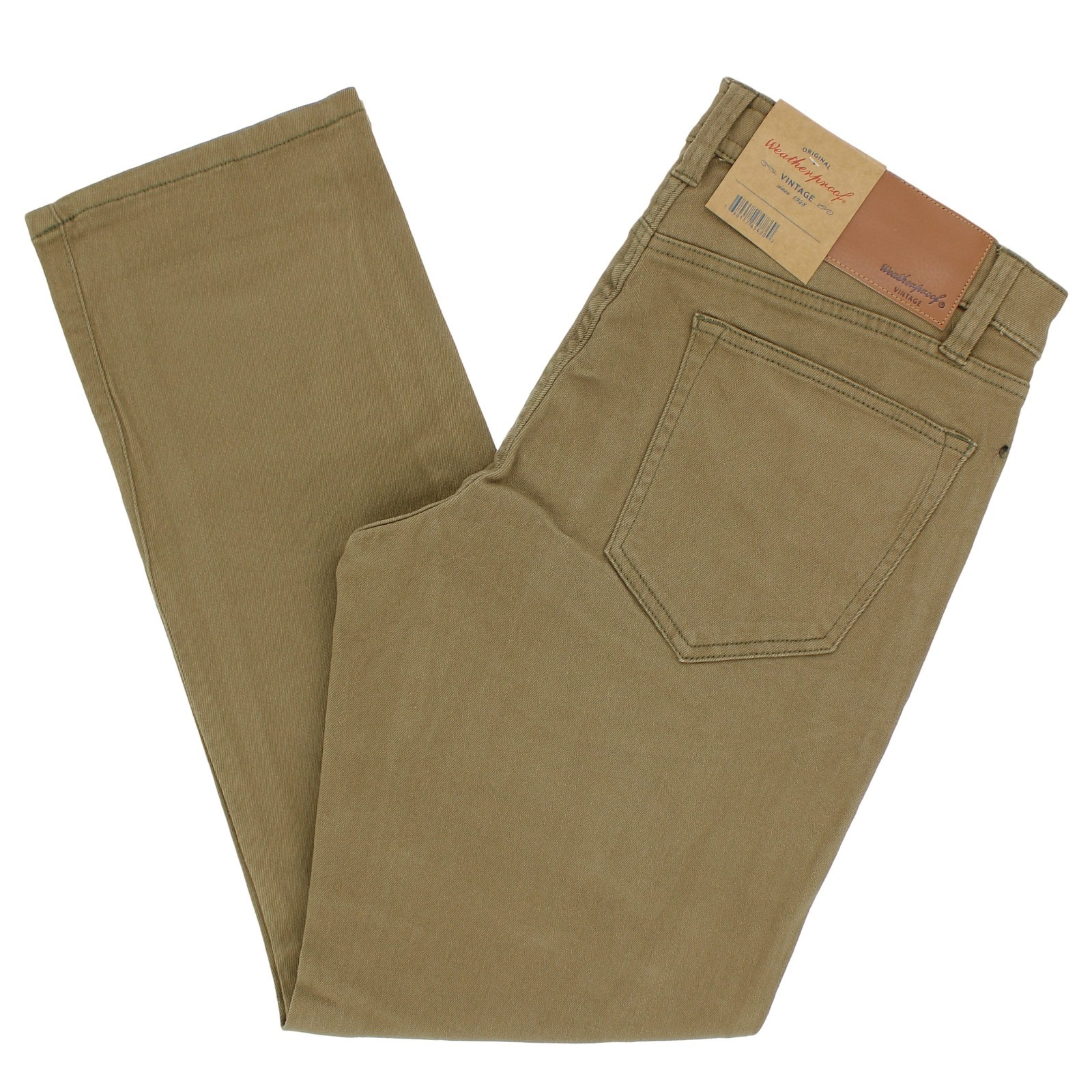 Weatherproof Vintage Comfort Pants, Men's Straight Leg 5 Pocket Casual Pants