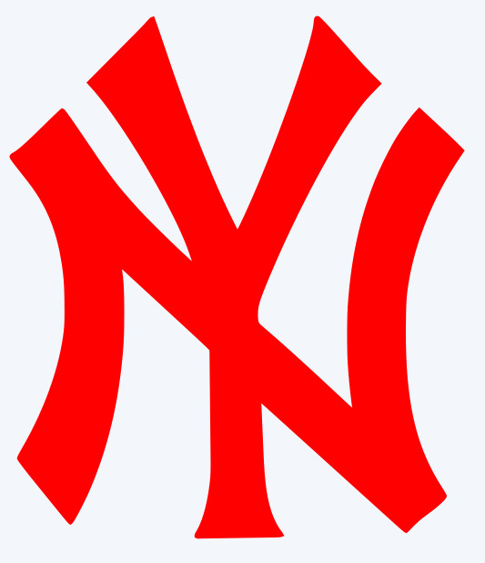 New York Yankees Vinyl Decal Sticker - You choose color and size