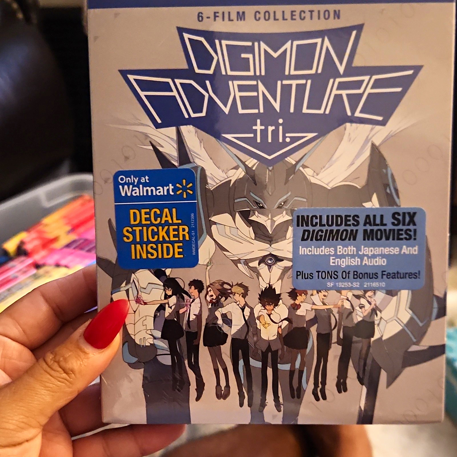 Digimon Adventure tri. 6-Film Collection Blu-ray English/Japanese Subtitles NR Digimon Adventure tri. 6-Film Collection Blu-ray English/Japanese Subtitles NR