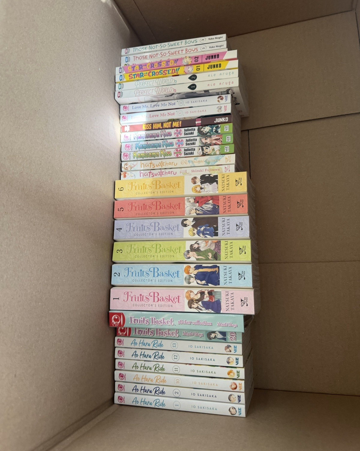 NO FRUITS BASKET Ao Haro Ride, Kamisama Kiss Manga Lot
