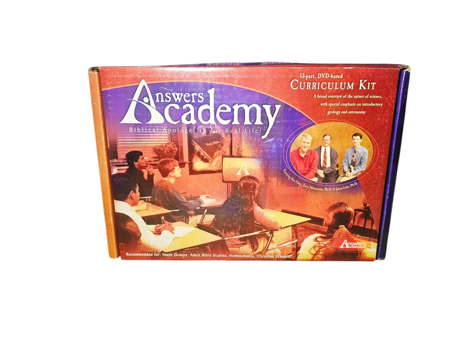 Answers in Genesis Answers Academy Biblical Apologetics Curriculum 13-part, DVD
