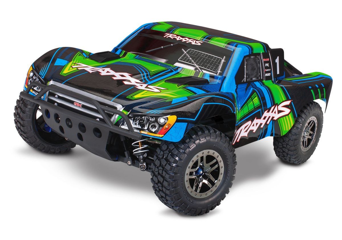 NEW SEALED Traxxas 68277-4 Slash 4X4 VXL Ultimate Green or Orange No battery/cha