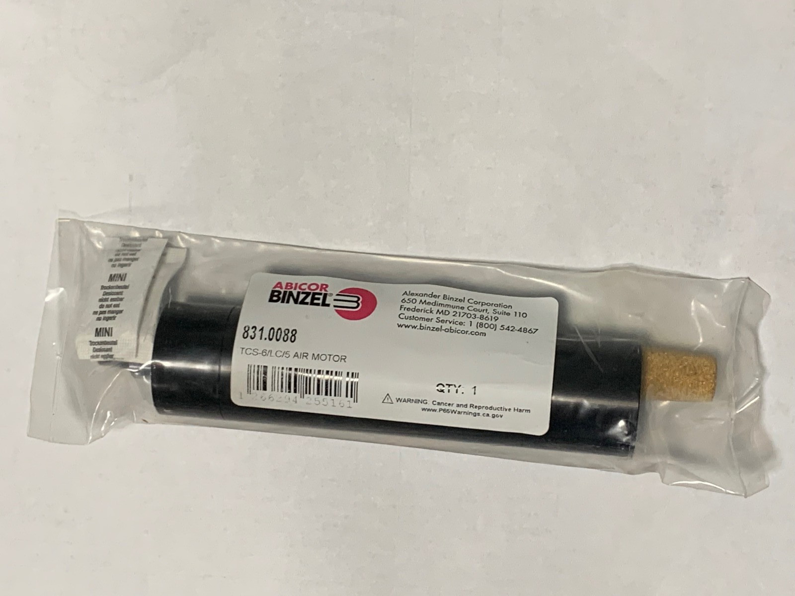Abicor Binzel replacement air motor Abicor Binzel replacement air motor