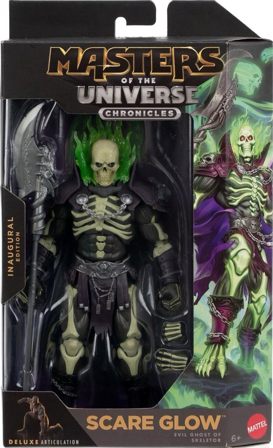 Masters of The Universe Chronicles Scare Glow MISB Inaugural Edition MOTU Figure