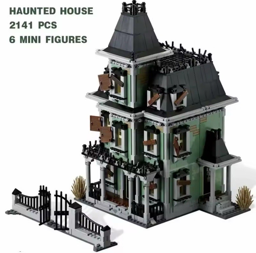 NEW 10228 Monster Fighters: Haunted House Complete Set Toys Gift with Manual 