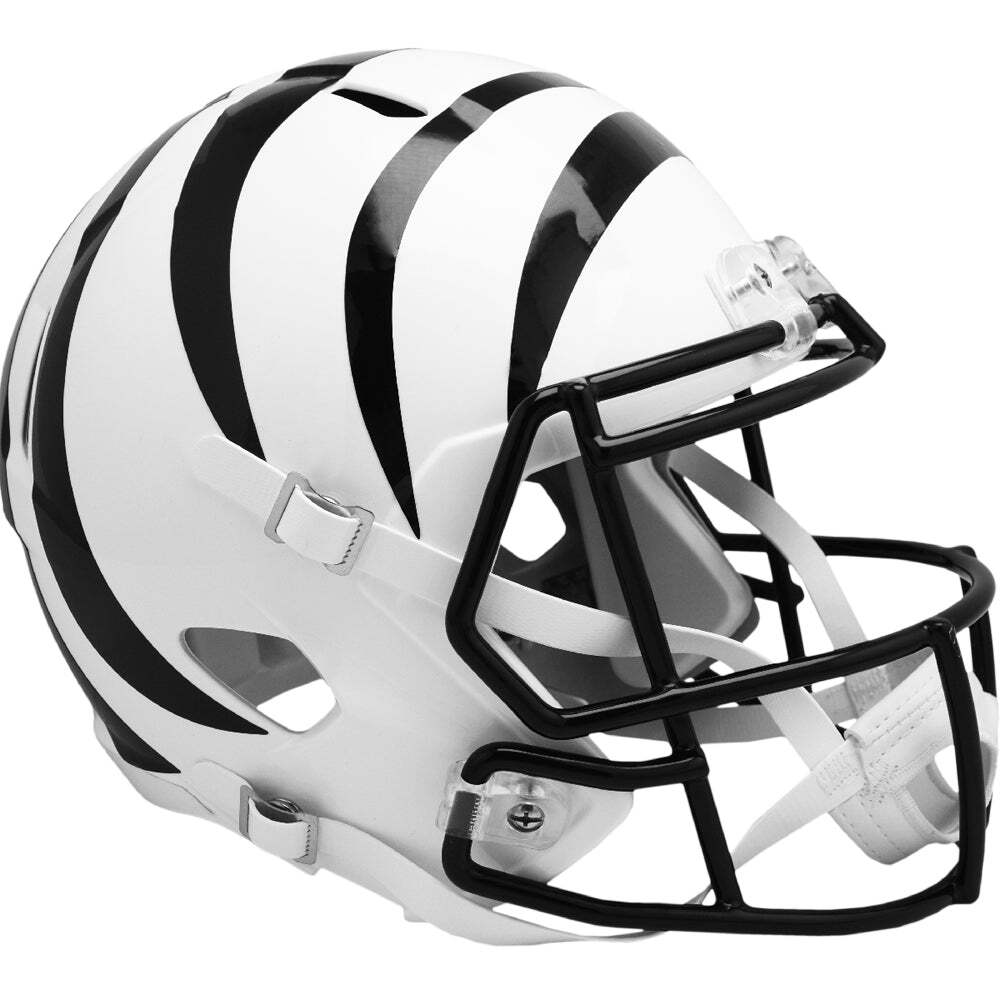 Cincinnati Bengals White Alternate Speed Replica Full Size Football Helmet