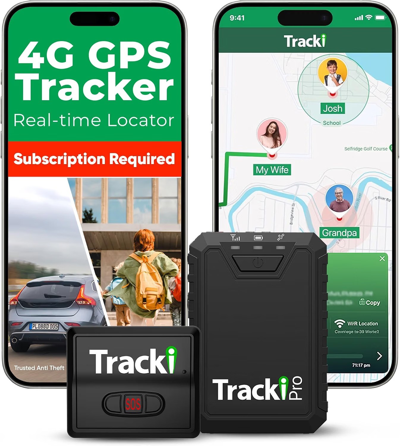 Tracki Pro and Universal GPS Tracker for Vehicles – Magnetic Waterproof 4G LTE 