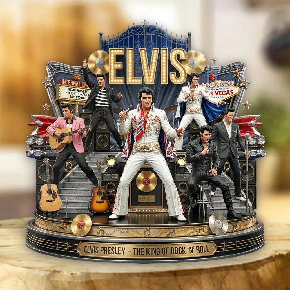 Elvis Presley Custom Shape Acrylic Plaque