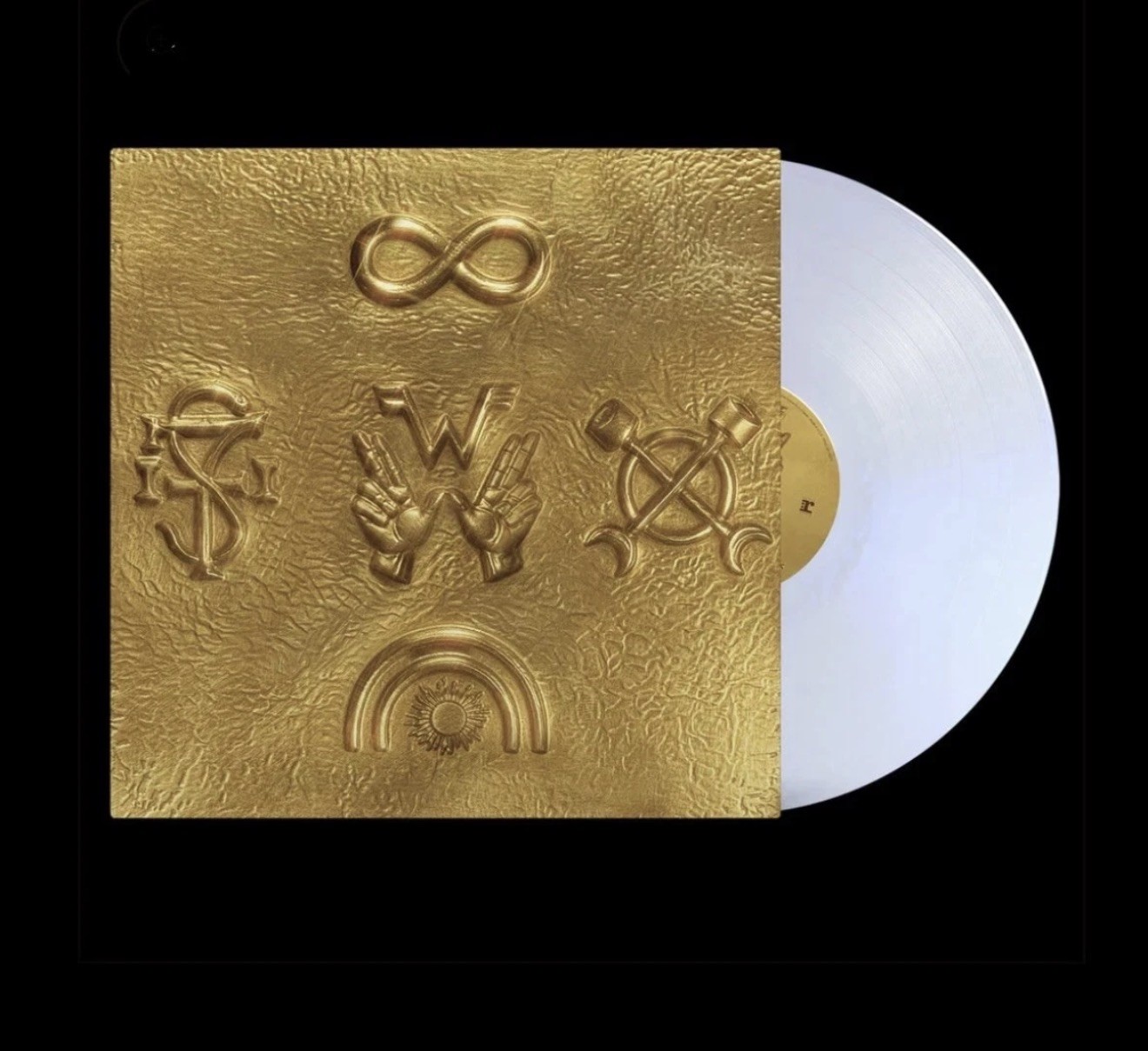Weezer - Artifact WZR. 002 Iridescent White Vinyl Record LP Signed Insert Weezer - Artifact WZR. 002 Iridescent White Vinyl Record LP Signed Insert