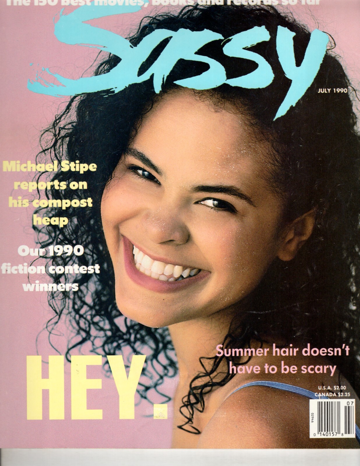 SASSY magazine JULY 1990 Michael Stipe Young CHANDRA NORTH Super RARE
