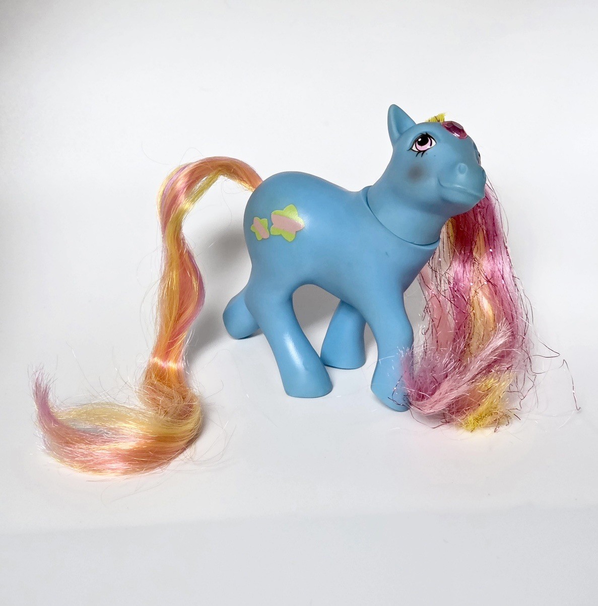 Vintage My Little Pony G1 Star Gleamer Princess Brush 'n Grow Pony Vintage My Little Pony G1 Star Gleamer Princess Brush 'n Grow Pony