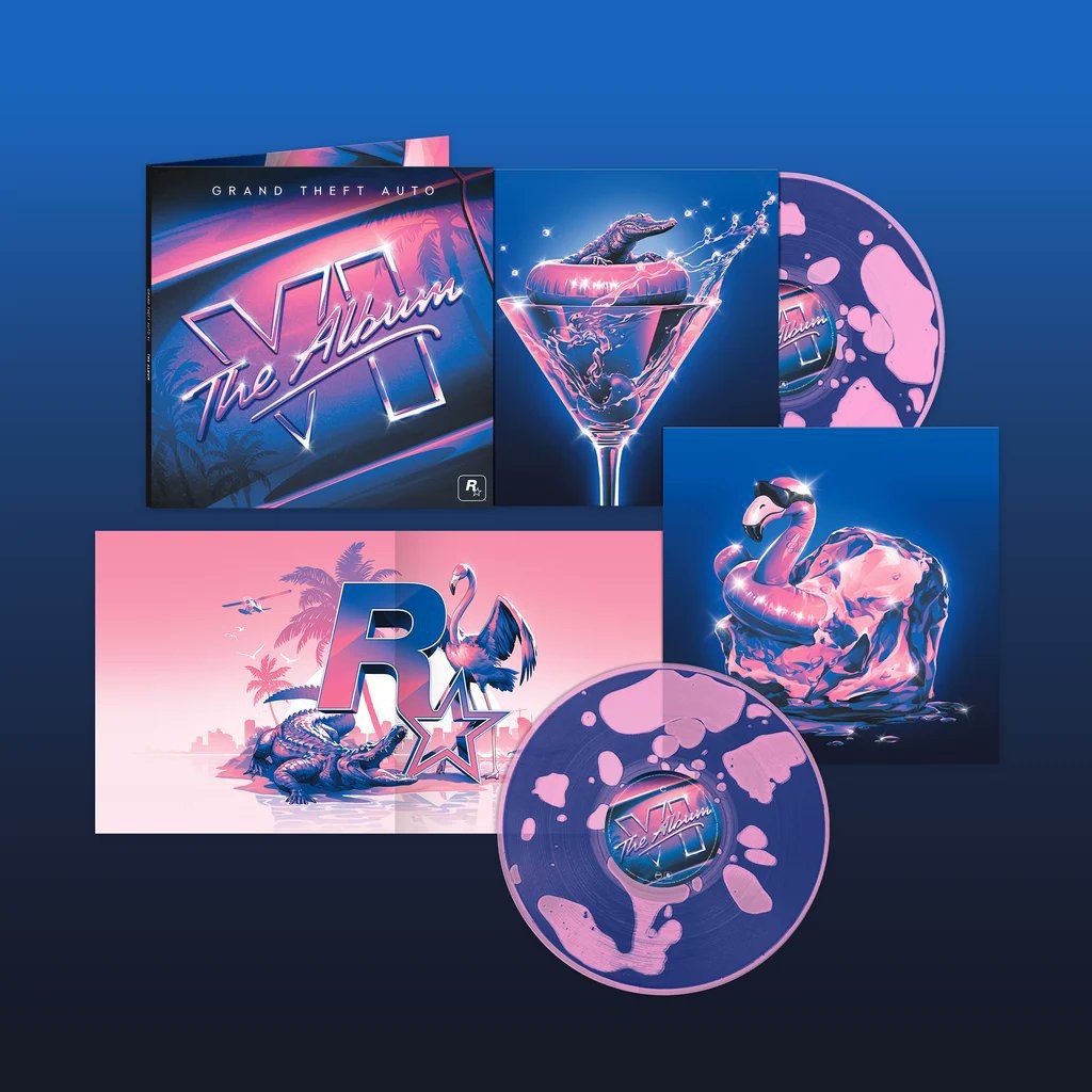 PRESALE GRAND THEFT AUTO VI: THE ALBUM - LIMITED-EDITION LIQUID VINYL GTA 6 LP PRESALE GRAND THEFT AUTO VI: THE ALBUM - LIMITED-EDITION LIQUID VINYL GTA 6 LP