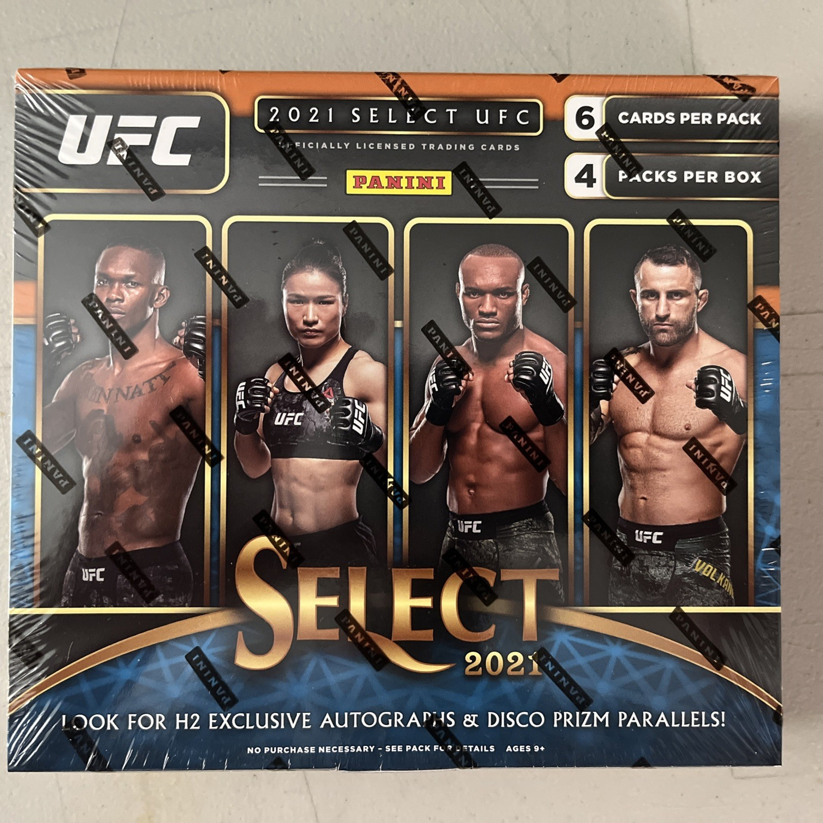 2021 PANINI SELECT UFC H2 HOBBY HYBRID BOX 2021 PANINI SELECT UFC H2 HOBBY HYBRID BOX