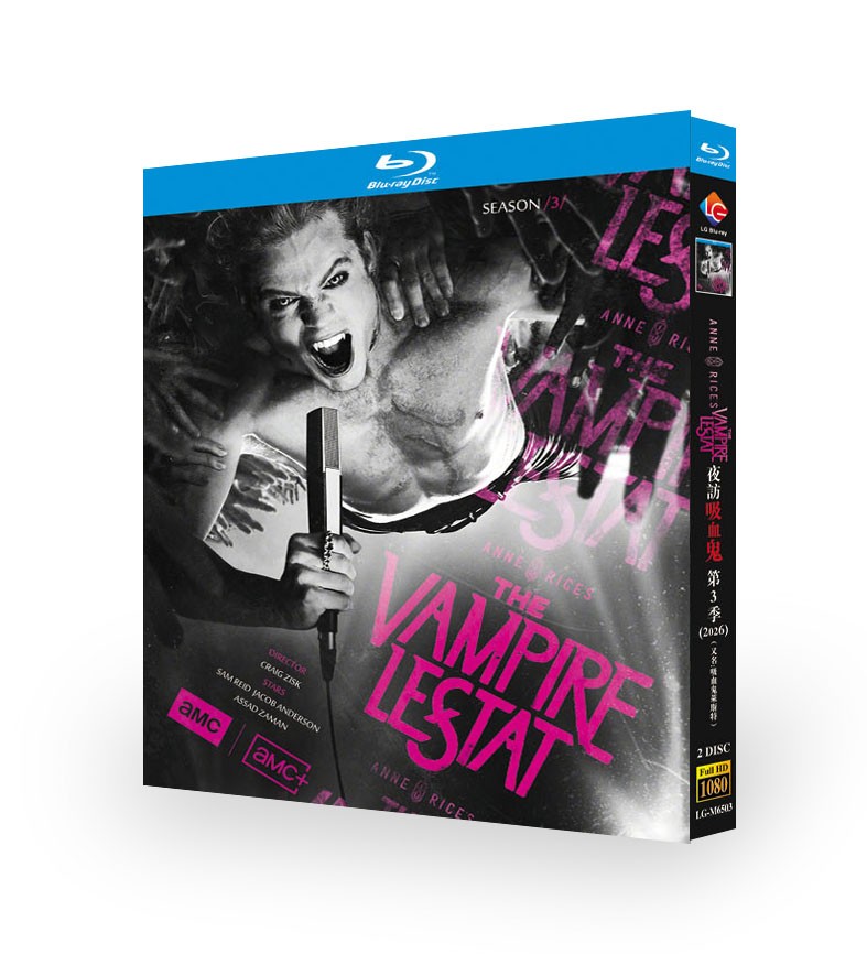 Anne Rice\'s The Vampire Lestat (2026) 2-Disc Set New Sealed Box Set
