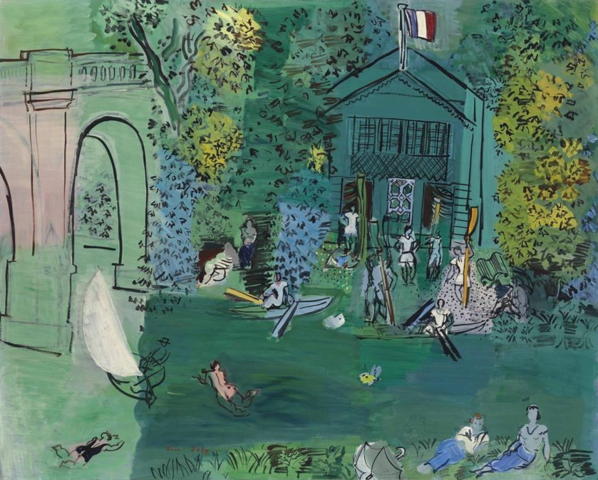 Raoul Dufy La Marne : Archival Quality Giclée Art Print 1925