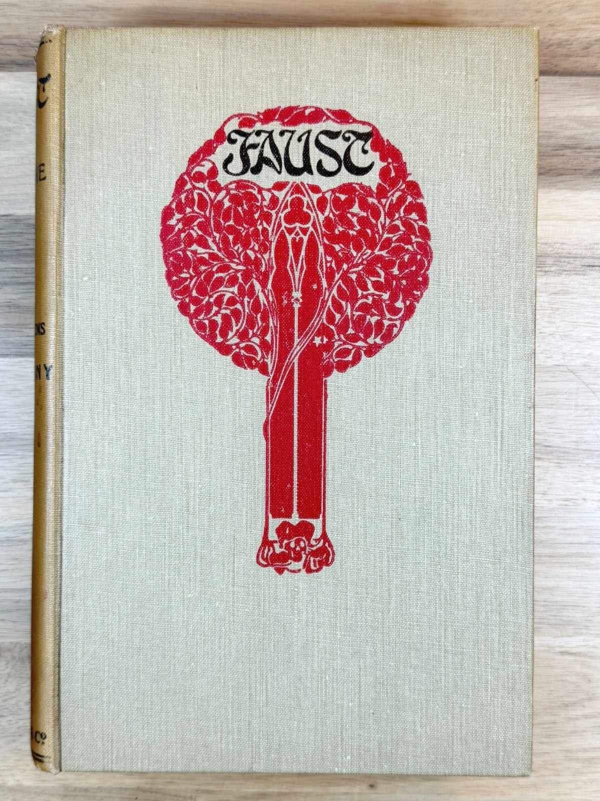 Faust Goethe Translated Abraham Hayward Willy Pogany Color Plates ca1908