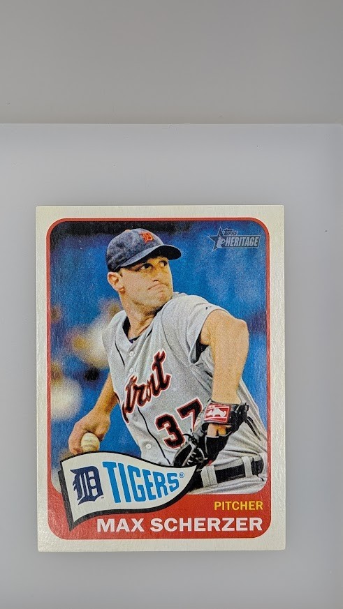 2014 Topps Heritage - Action Variation Max Scherzer #493