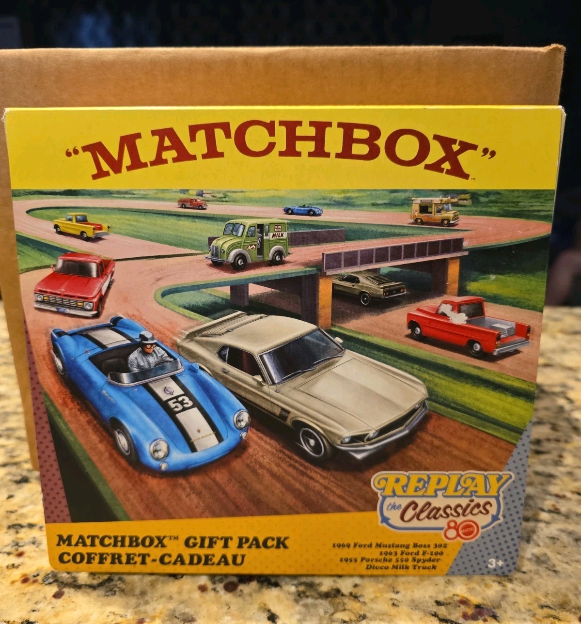 Matchbox Gift Pack 2025 Replay the Classics Mattel 80th BOX SET Set of 4