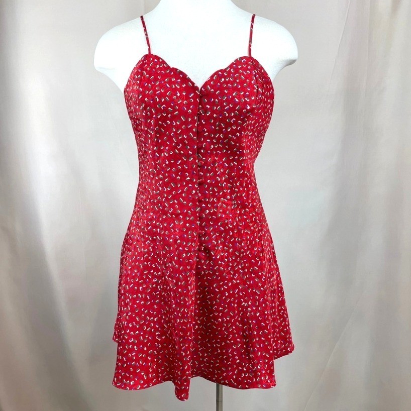 Vintage VICTORIAS SECRET Womens (M) Gold Label Chemise Slip Nightie Lingerie 80s