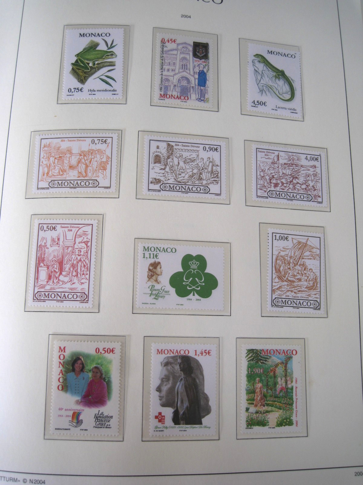 Monaco 2004 Yearset MNH Monaco 2004 Yearset MNH