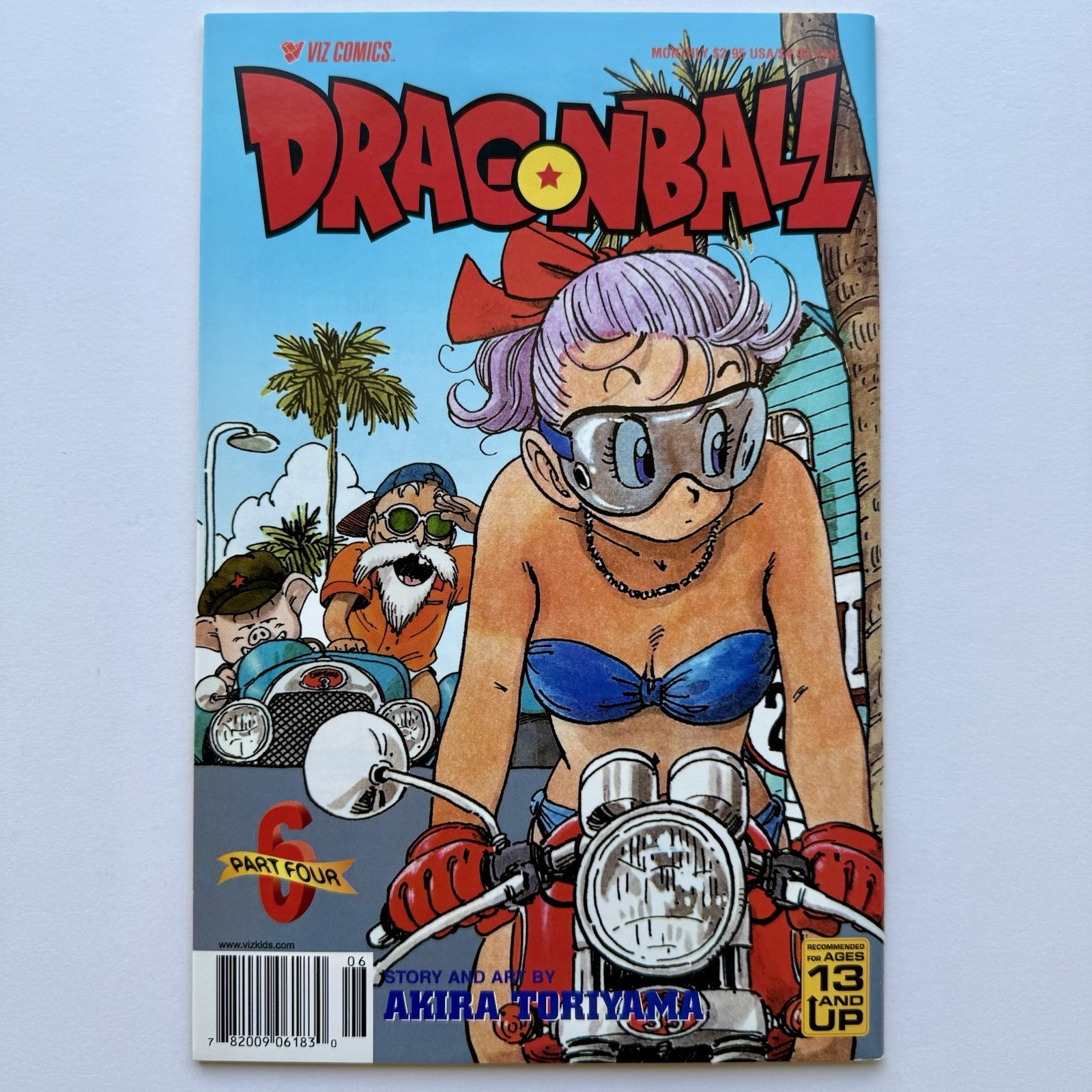 Dragon Ball Part 4 #6 Viz Comics 2002 Est NM- Scarce First Print