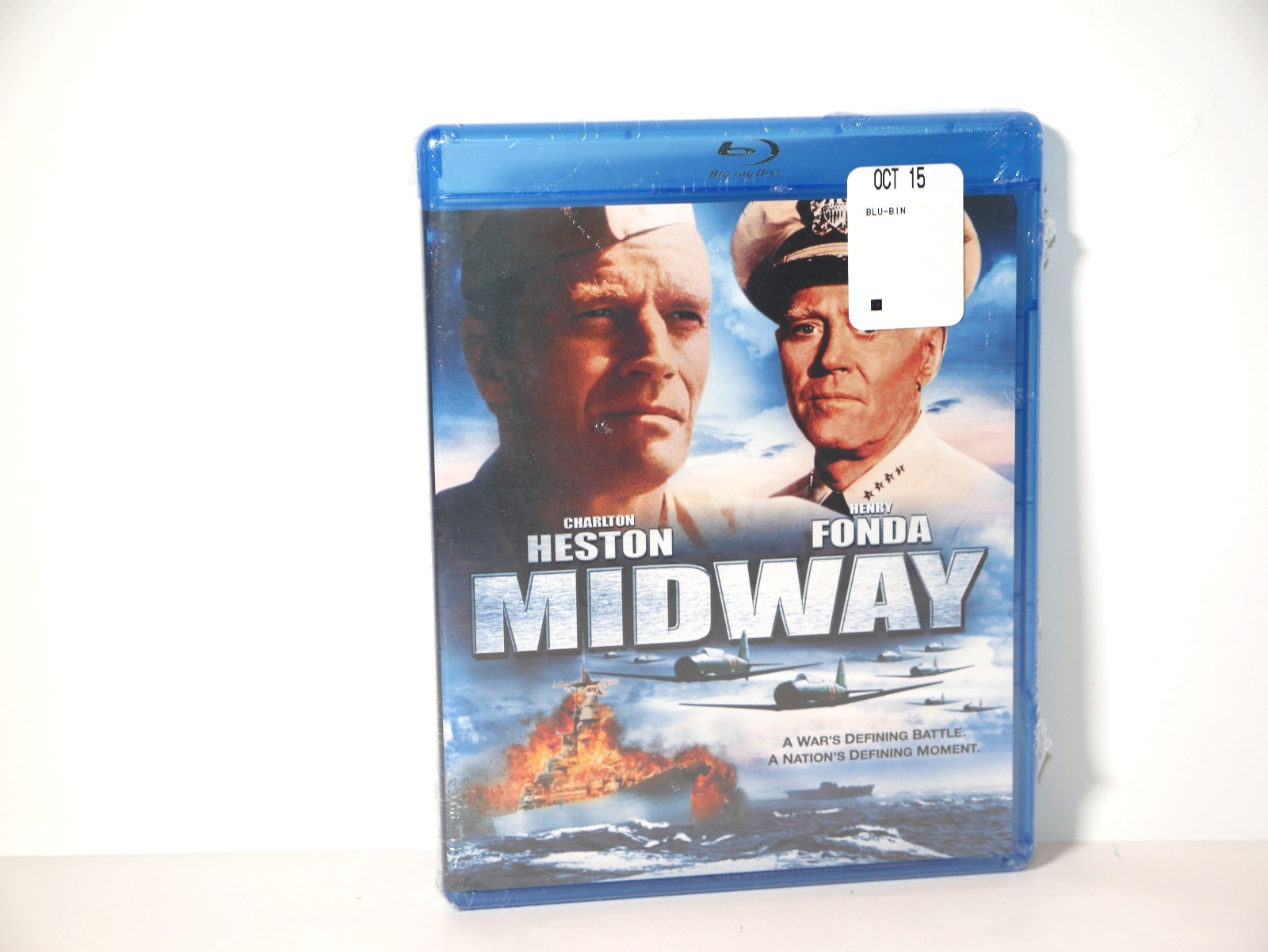 MIDWAY (1976) BLU RAY *BRAND NEW* CHARLTON HESTON HENRY FONDA 70s WW2 WAR MOVIE MIDWAY (1976) BLU RAY *BRAND NEW* CHARLTON HESTON HENRY FONDA 70s WW2 WAR MOVIE