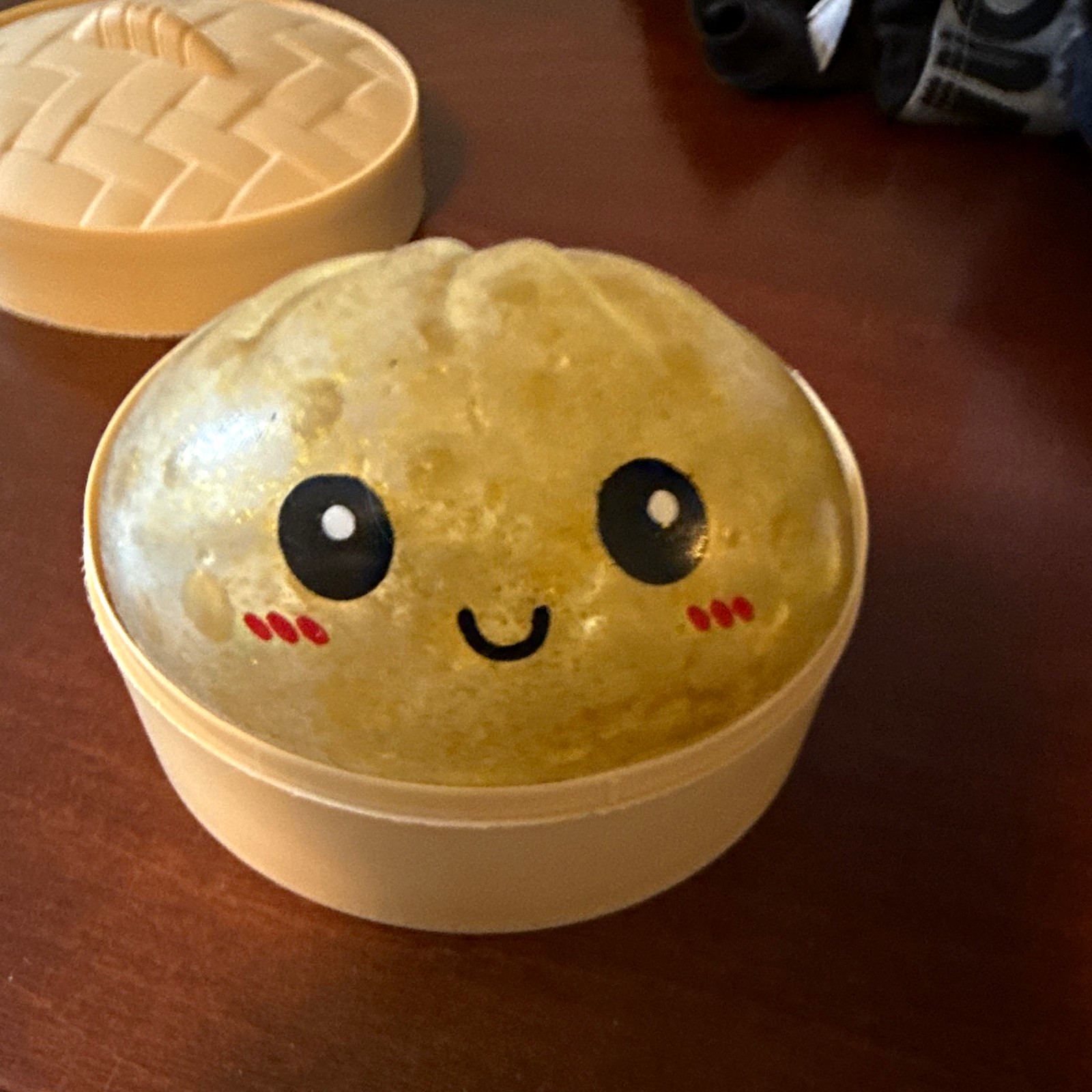 SUPER RARE Viral Gold Glitter Shimmering Mystery Squishy Dumpling