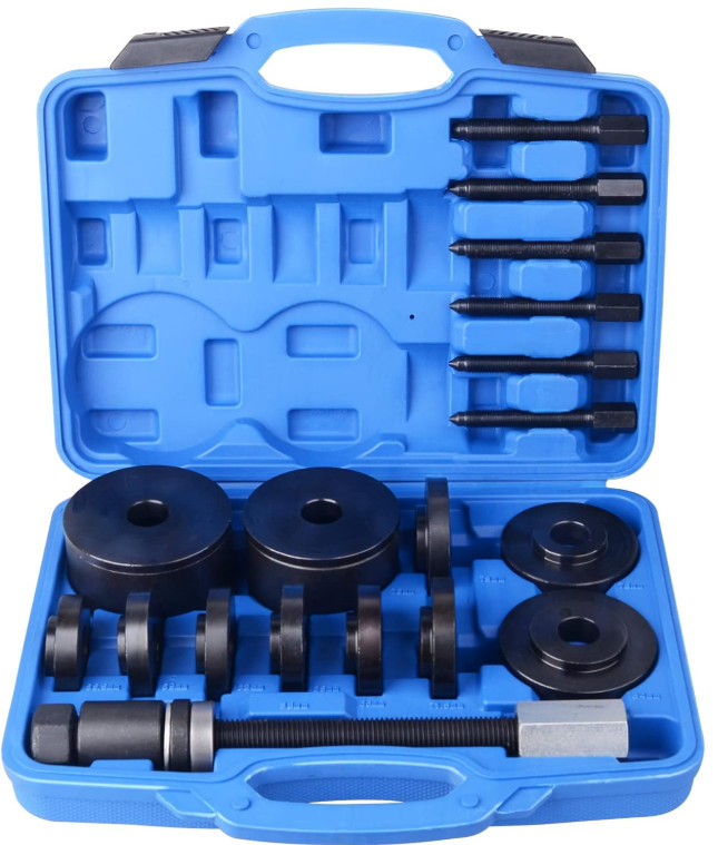 Kit 19 piezas para extracción e instalación de rodamientos de rueda FWD, Nuevo