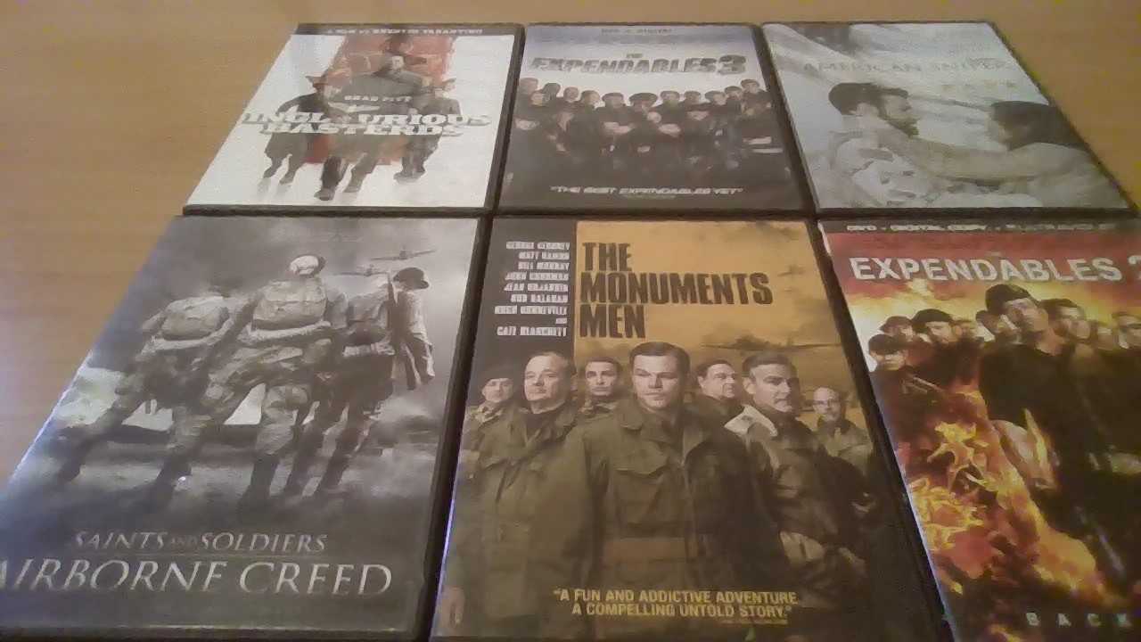 18 DVDs  War & Military  Preowned  Some in teens, some older    