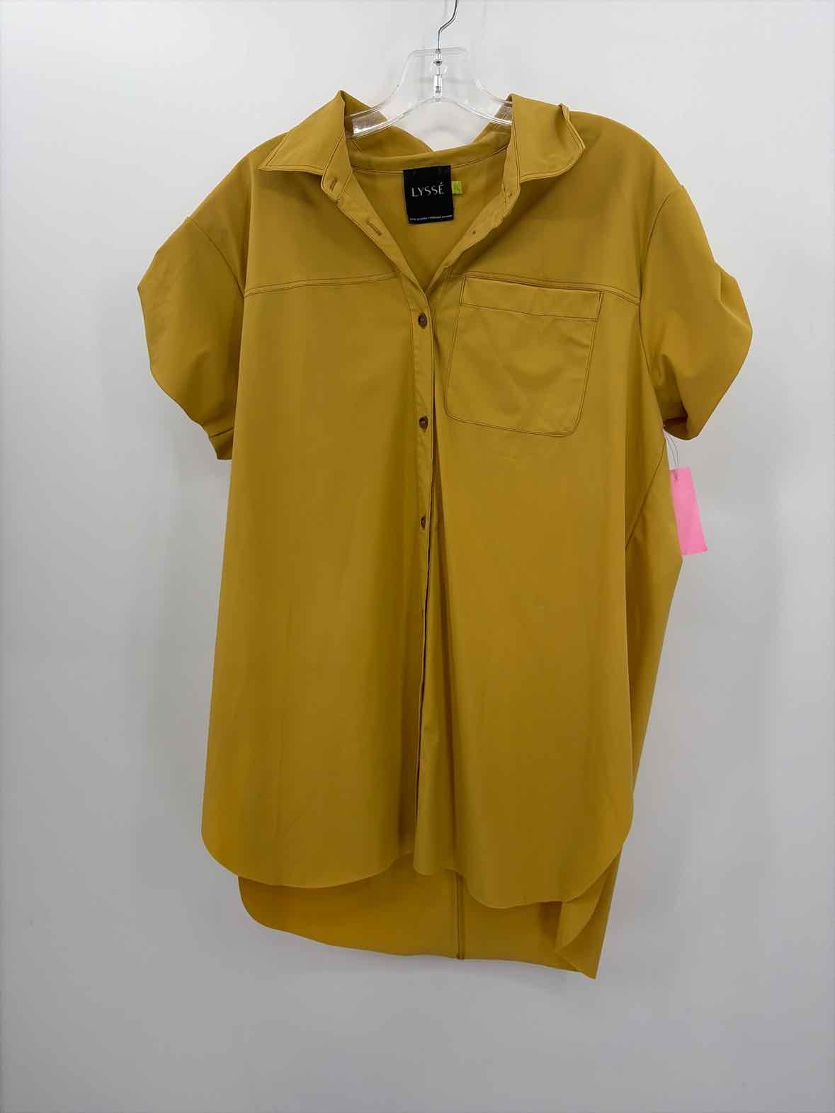 Pre-Owned Lysse Yellow Size XL Button Down