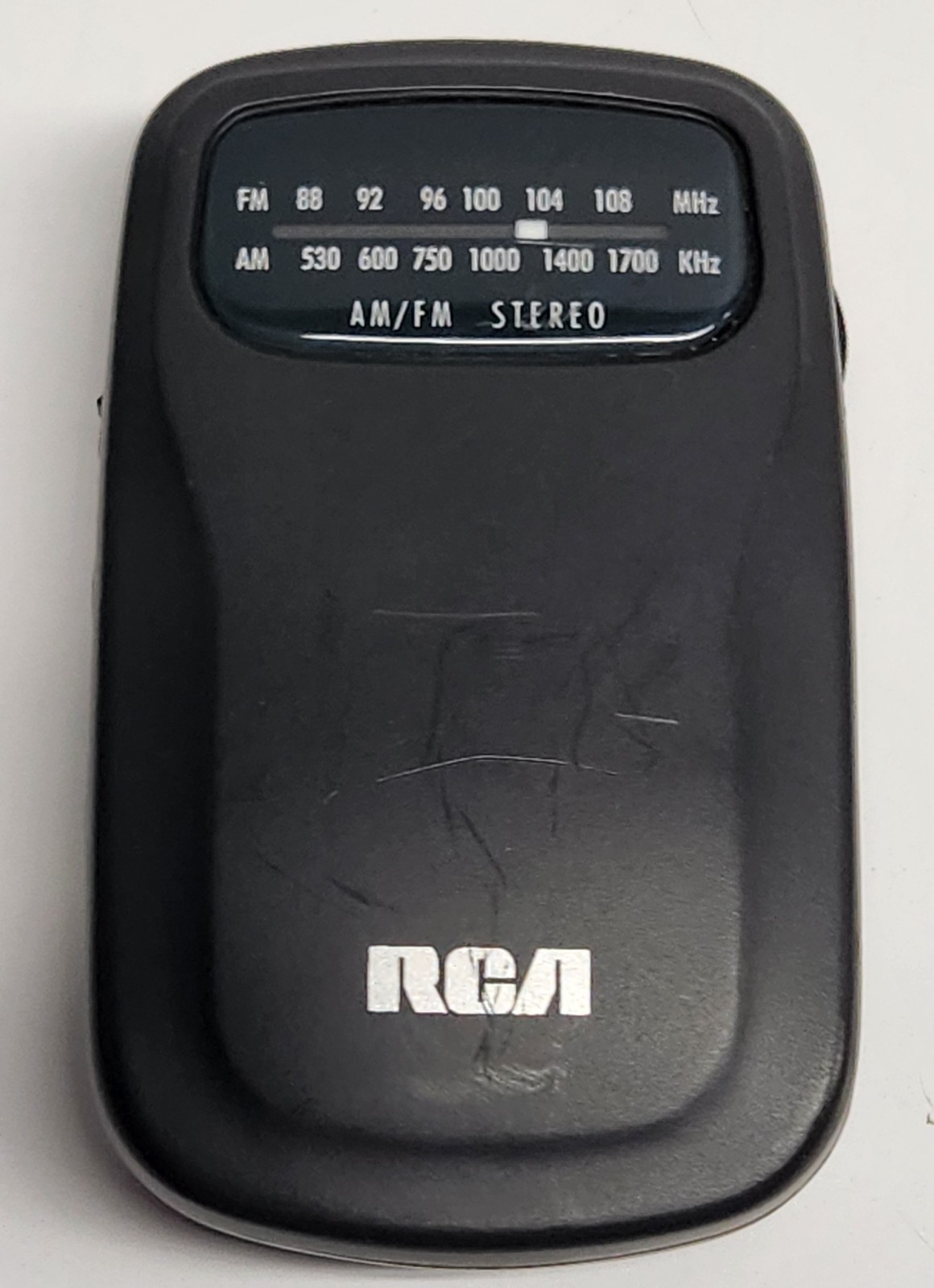 Vintage RCA RP-1610B Portable AM/FM Radio Belt Clip Tested 