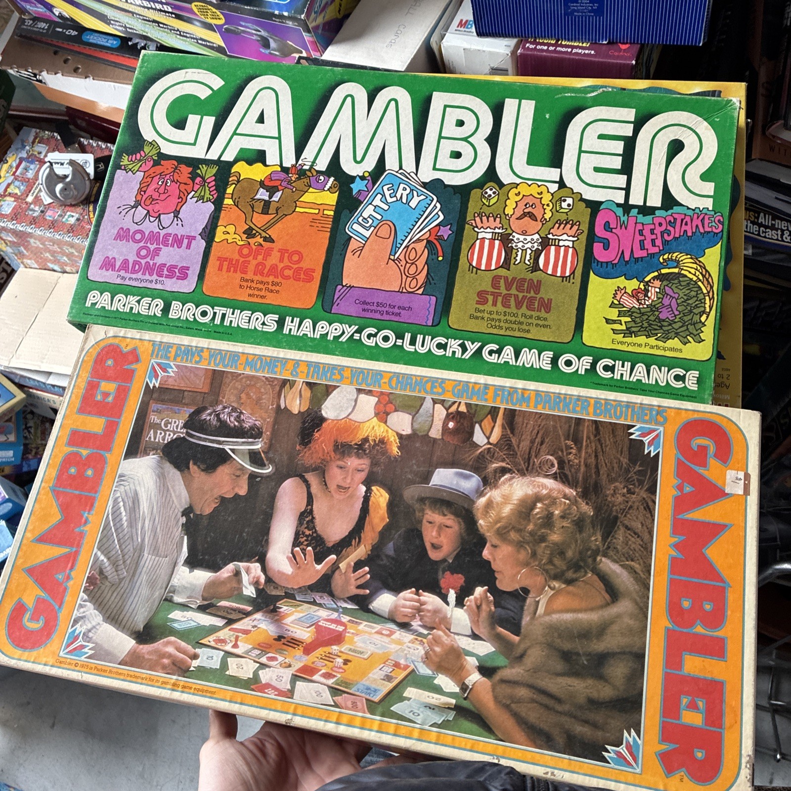 The Gambler 1975 And 1977  Package Deal Great Condition Complete Sets