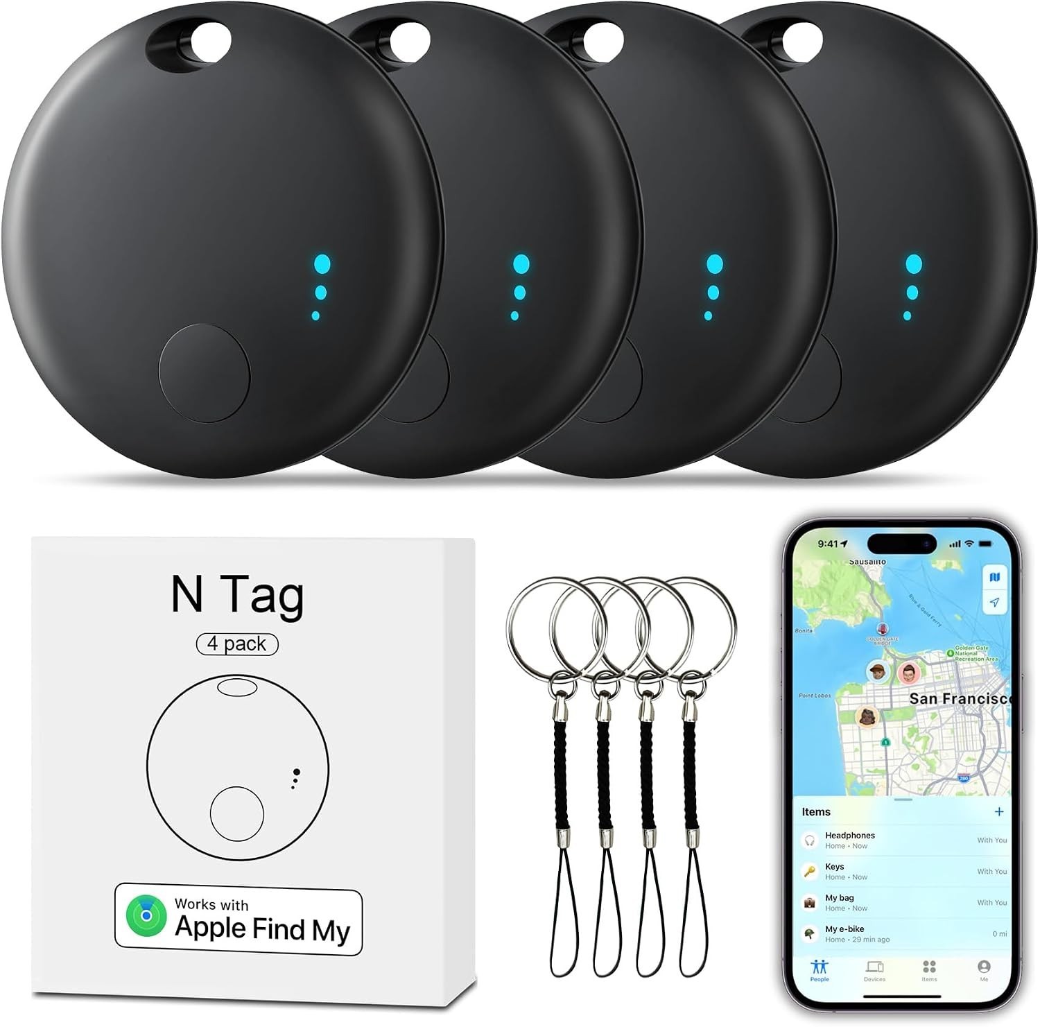 4 Pack AirTag NEW for iPhone iPad air tag