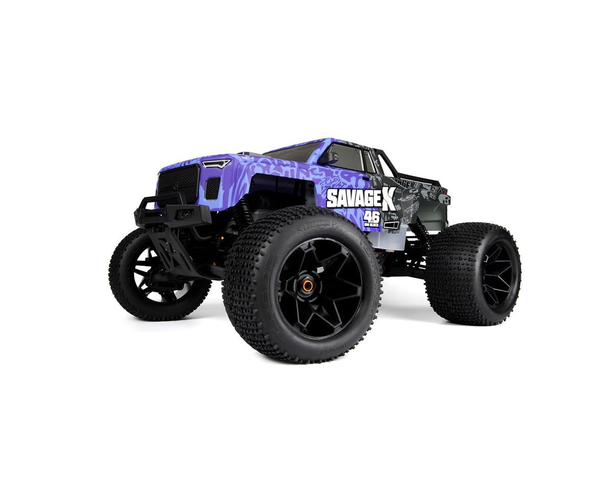 HPI Savage X 4.6 GT-6 RTR 1/8 4x4 Off-Road Nitro Monster Truck (Blue) HPI160585