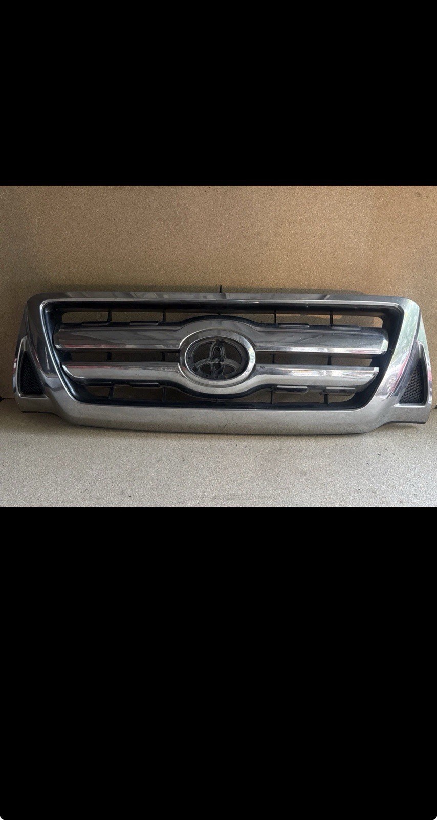 2005-09 TOYOTA TACOMA FRONT GRILLE ASSY - CHROME -  OEM PART# 53100-04350