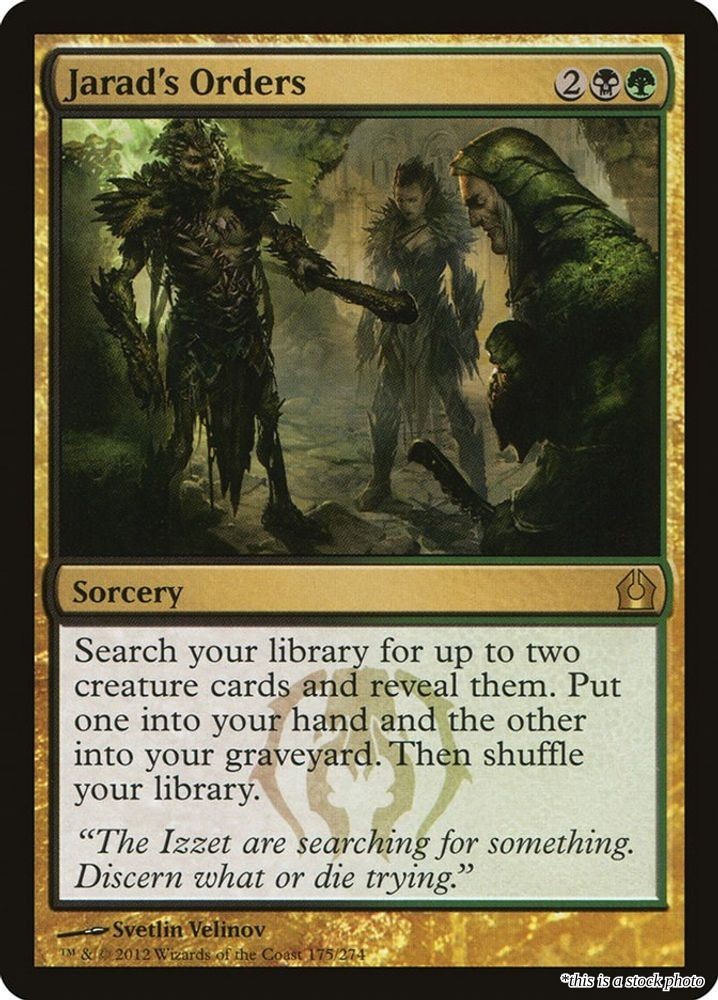 Magic Jarad\'s Orders [RTR-175]-LP