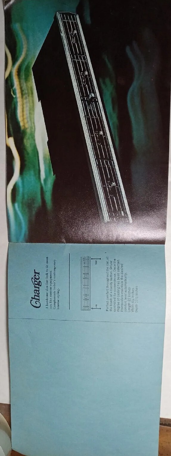 Vintage A-R-A  Automotive Refrigerated Ac PAMPLET- VERY OLD- Pioneers Of Car ACS